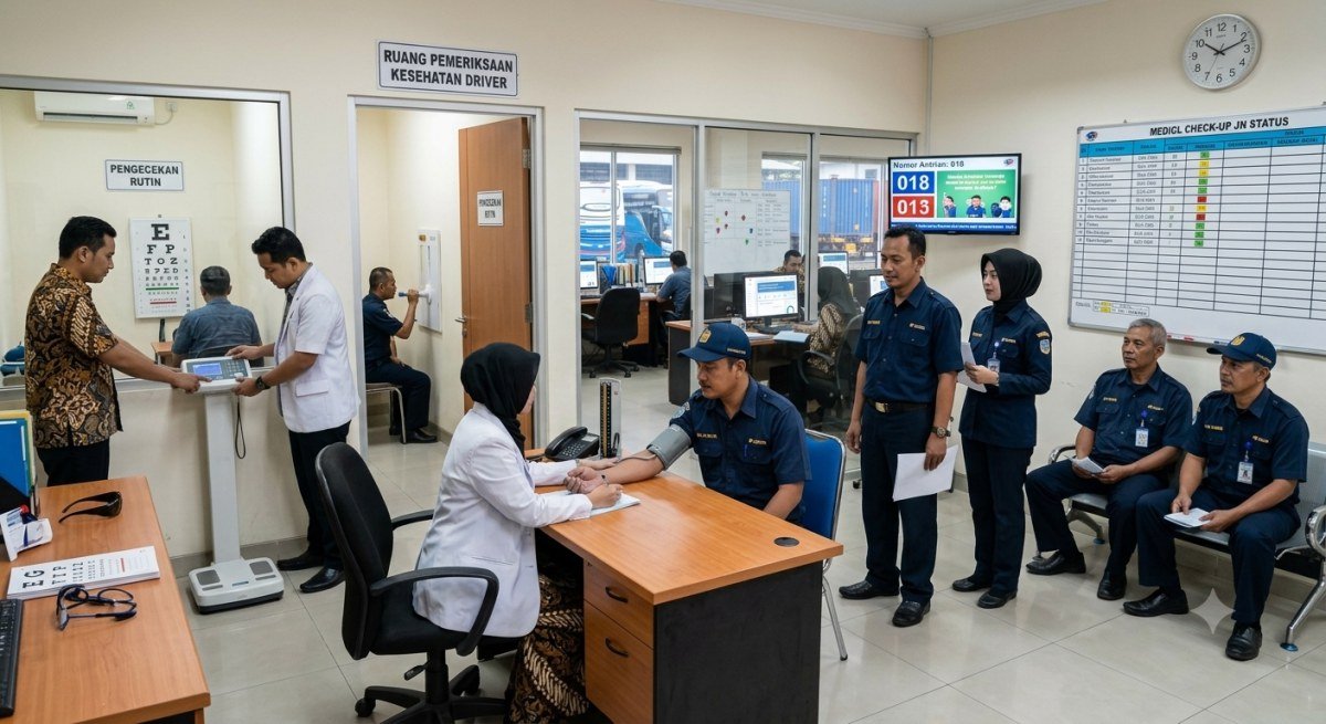 Medical Check-Up Rutin Pengemudi